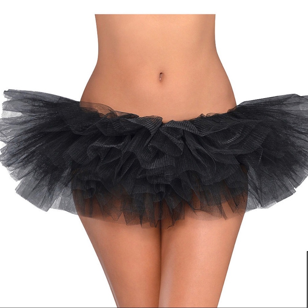 Black ballet tutu skirt